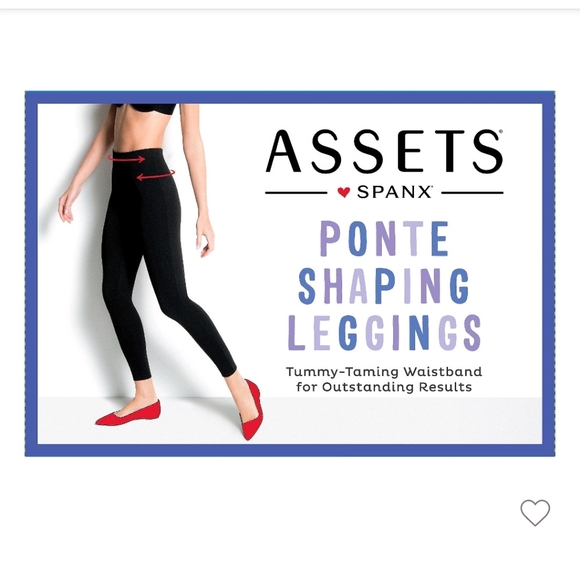 ASSETS by SPANX Women's Ponte Shaping Leggings - Picture 3 of 7